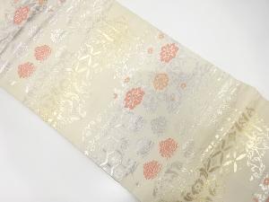 切りばめ風 名物裂織り出し名古屋帯